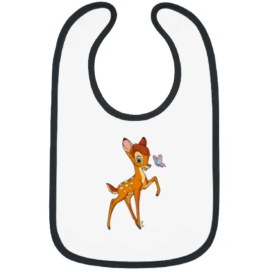 Disney Bambi Young Bambi Classic Cute Happy Pose Bibs