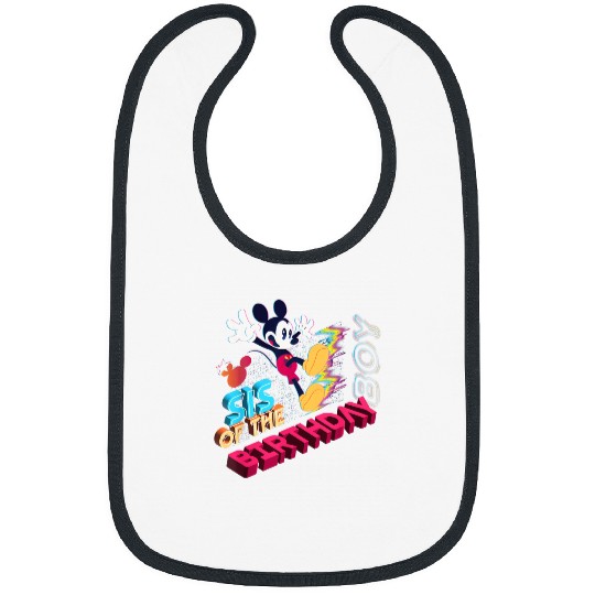 Discover Disney Mickey Mouse Family Star Sis of the Birth Bibs