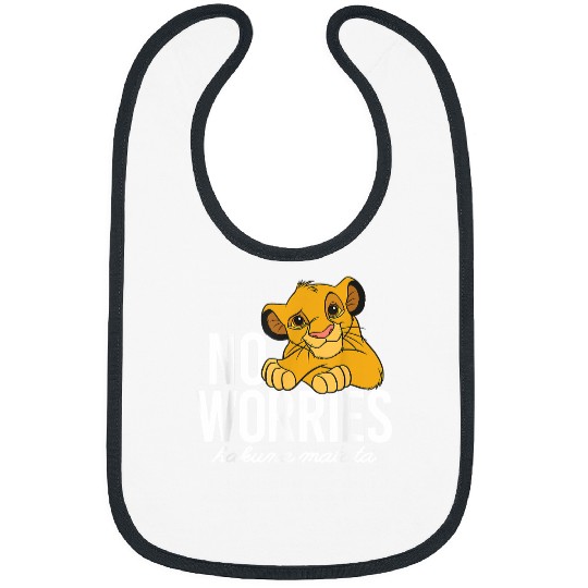 Disney Lion King Classic No Worries Simba T-Shirt Bibs