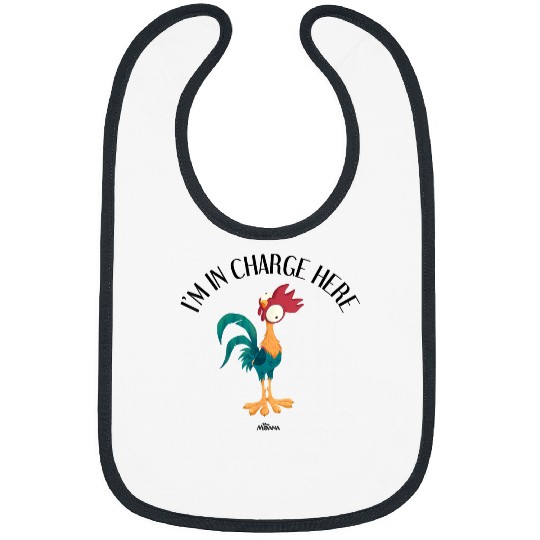 Discover Disney Moana HeiHei I'm In Charge Here Portrait T-Shirt Bibs