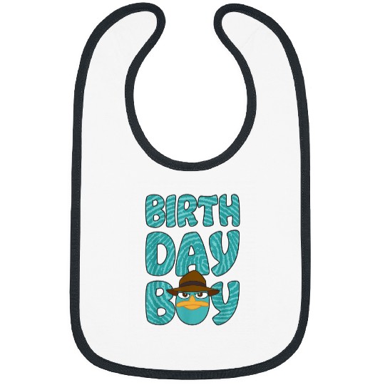 Discover Disney Phineas And Ferb Birthday Boy Perry Big F Bibs