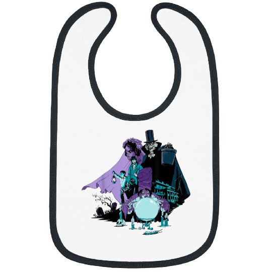 Discover Disney Haunted Mansion Movie Hatbox ghosts Bride Harriet Ben Bibs