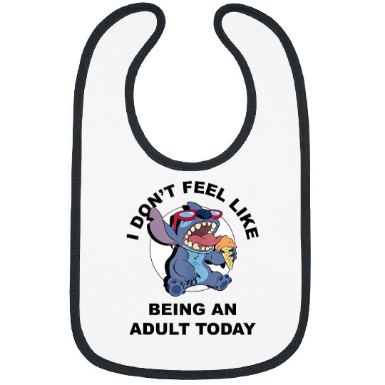 Discover Disneyss Lilo Stitch I Don't Feel Like Being An Adult Today Bibs