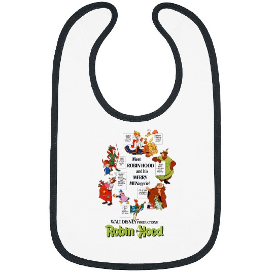 Disney Robin Hood Meet Robin Hood And His Merry Menagerie! Bibs