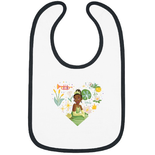 Disney Princess - Tiana Nature Heart Bibs