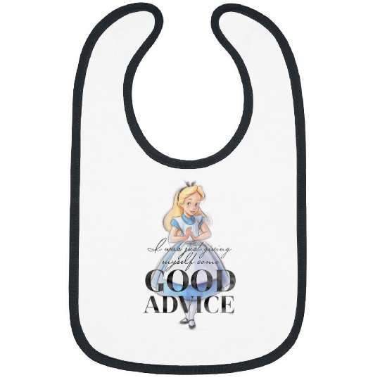 Discover Disney 100 Anniversary Alice in Wonderland D100 Quote Bibs