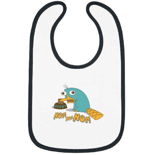 Disney Phineas And Ferb Perry The Platypus Nom Nom Nom Bibs