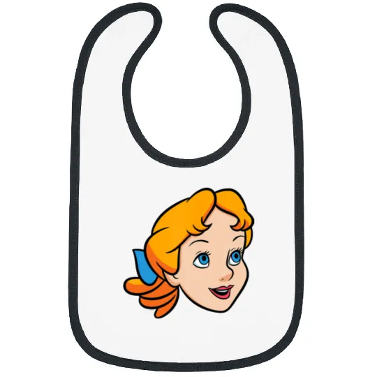 Discover Disney Peter Pan Wendy Darling Big Face Costume Bibs