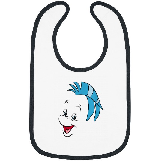 Discover Disney The Little Mermaid Flounder Big Face Bibs