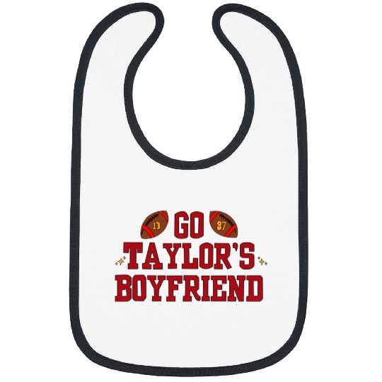 Travis Kelce And Taylorr Swift Bibs