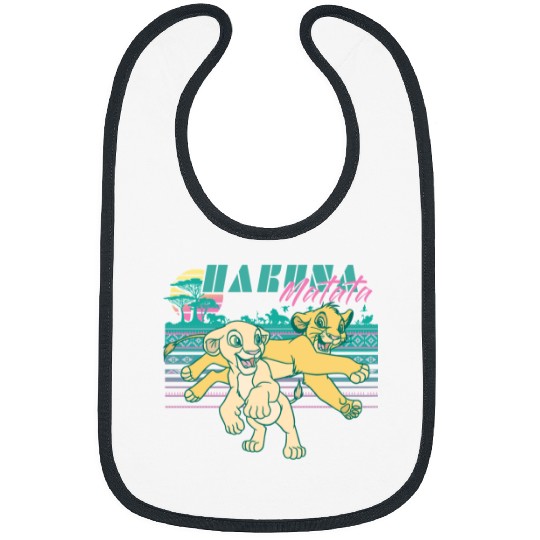 Disneyss Lion King Retro Simba Nala 90s Hakuna Matata Bibs