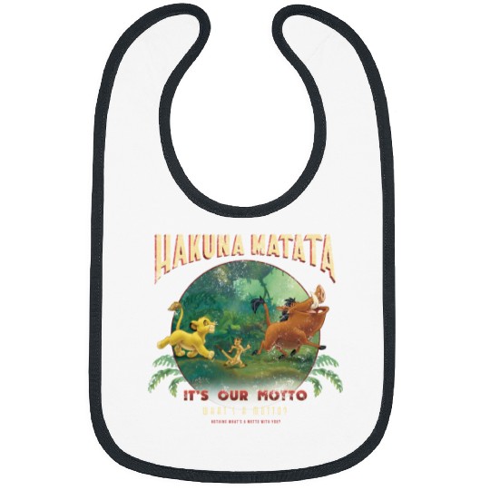 Disneyss Lion King Hakuna Matata Motto Simba Timon Pumbaa Bibs