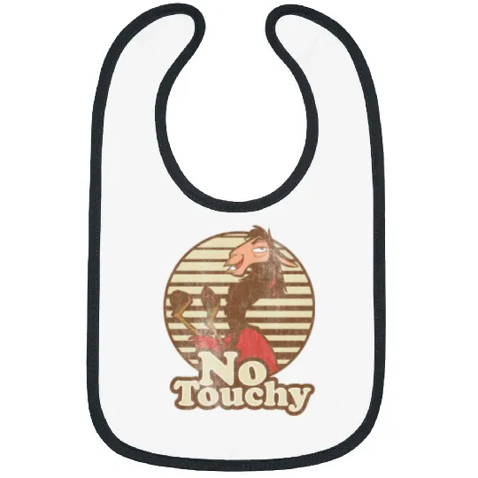 Disneyss The Emperor New Groove Kuzco Llama No Touchy Bibs