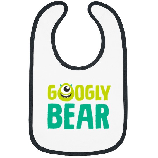 Discover Disneyss And Pixarss Monsters Inc Mike Wazowski Googly Bear Bibs