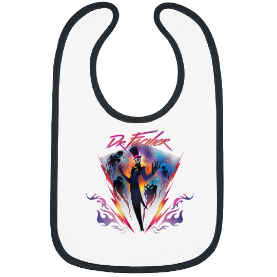 Disneyss Villains Dr Facilier 90s Rock Band Neon Bibs