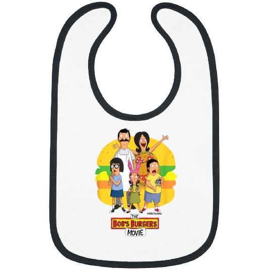 The Bobs Burgers Movie Logo Bibs