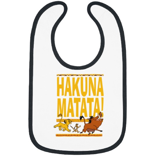 Disneyss Lion King Hakuna Matata Retro Bibs