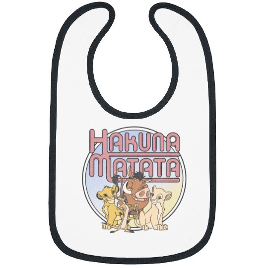Disneyss Lion King Retro Hakuna Matata Simba And Friends Bibs