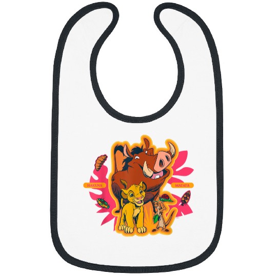 Disneyss The Lion King Simba Timon Pumbaa Hakuna Matata Bibs