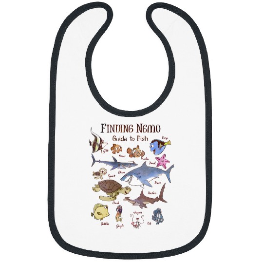 Disneyss Pixars Finding Nemo Fish Guide Bibs
