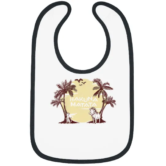 Disneyss The Lion King Timon And Pumba Hakuna Matata Bibs