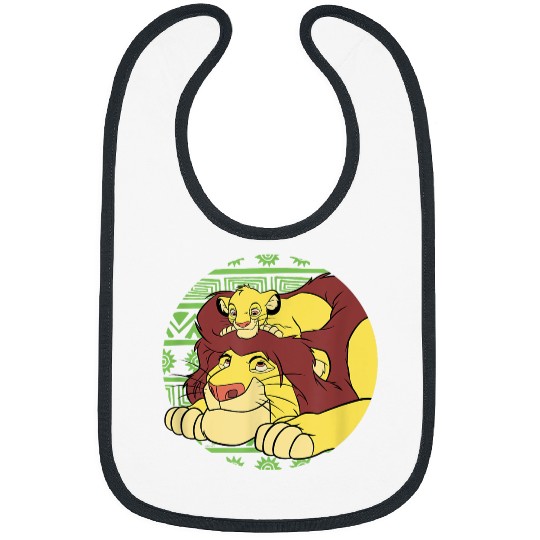 Disneyss The Lion King 30th Anniversary Mufasa Simba Retro Bibs