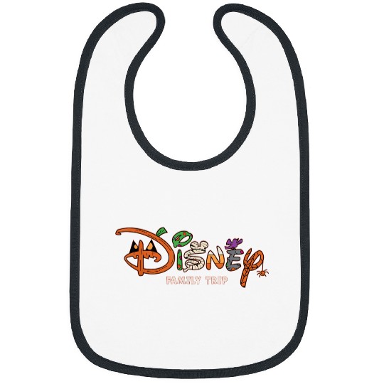 Discover Disney Halloween 2024 Family Trip Matching Vacation Bibs