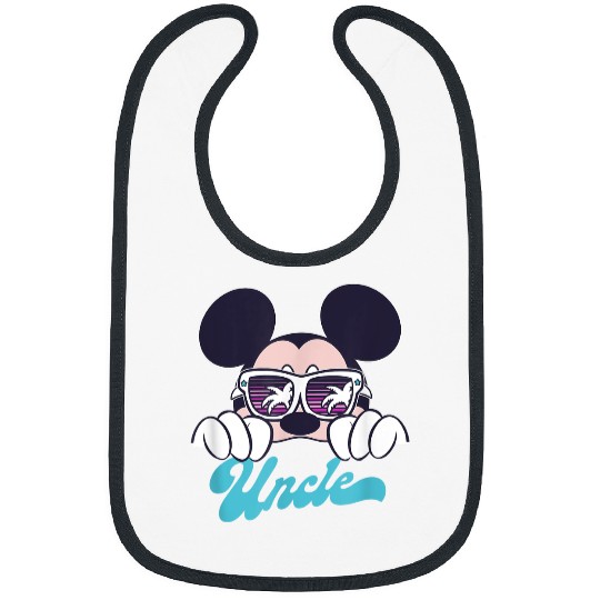Discover Disney Mickey And Friends Mickey Summer Vibes Uncle Logo Bibs