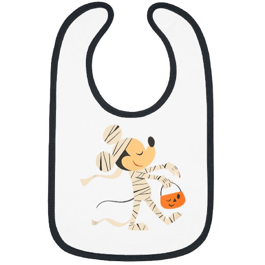 Discover Disney Mickey And Friends Halloween 2024 Walking Mummy Costume Bibs