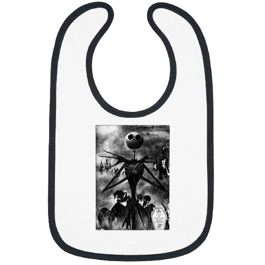 Disney The Nightmare Before Christmas 2024 Jack In Graveyard Bibs