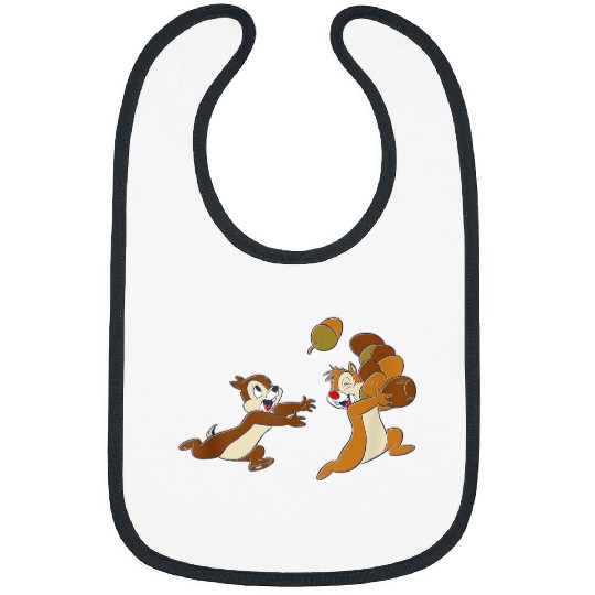 Disneyss Chip 'n Dale Acorn Chase Bibs