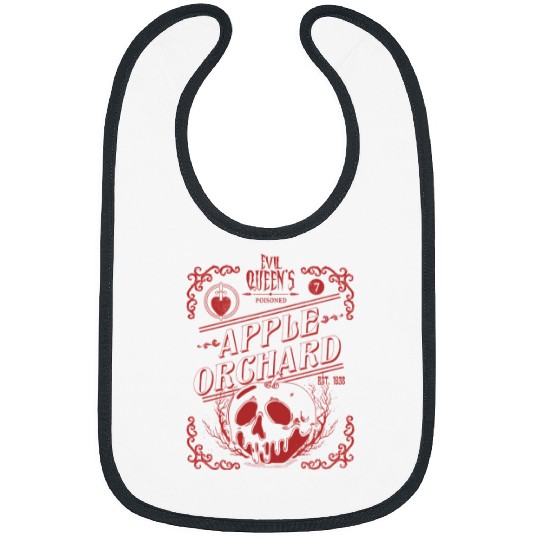 Disneyss Villains Halloween Evil Queen Poisoned Apple Poster Bibs