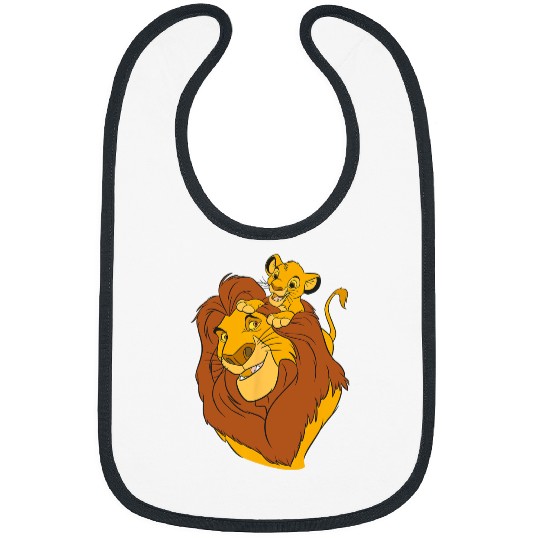 Disney The Lion King Simba and Mufasa Father and Son Bibs