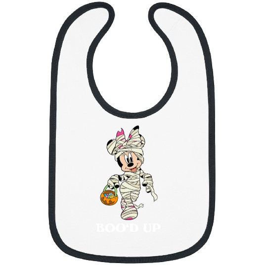 Discover Disney Halloween Minnie Boo'd Up Bibs