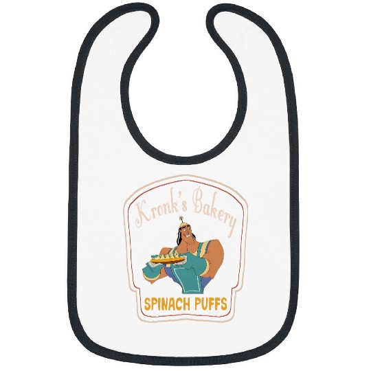Funny Kronks Bakery Spinach Puffs, Disney Villains The Emperors New Groove Matching Bibs
