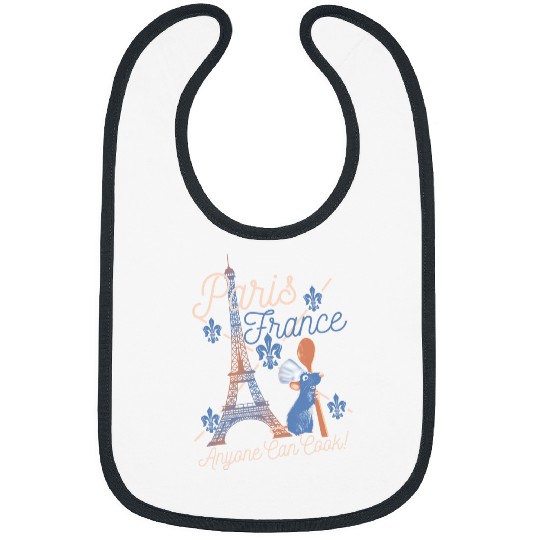 Disney Pixar Ratatouille Remy Paris France Poster Bibs