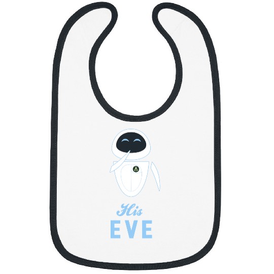 Disney Pixar Wall-E His Eve Couples Bibs