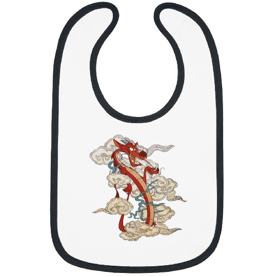 Disney Mushu Bibs