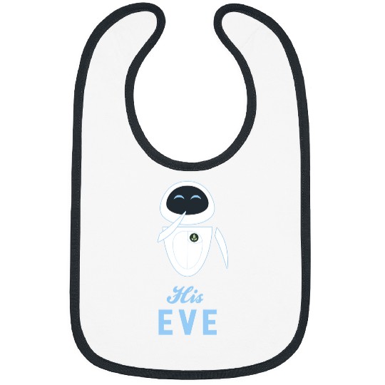 Disney Pixar Wall-E His Eve Couples Bibs