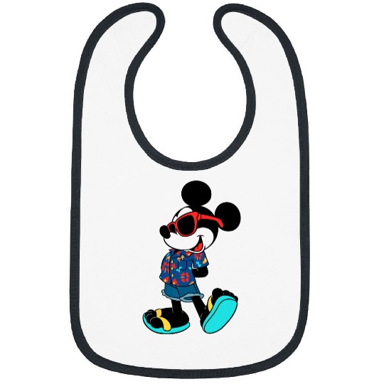 Discover Disney Mickey Mouse Summer Style Bibs