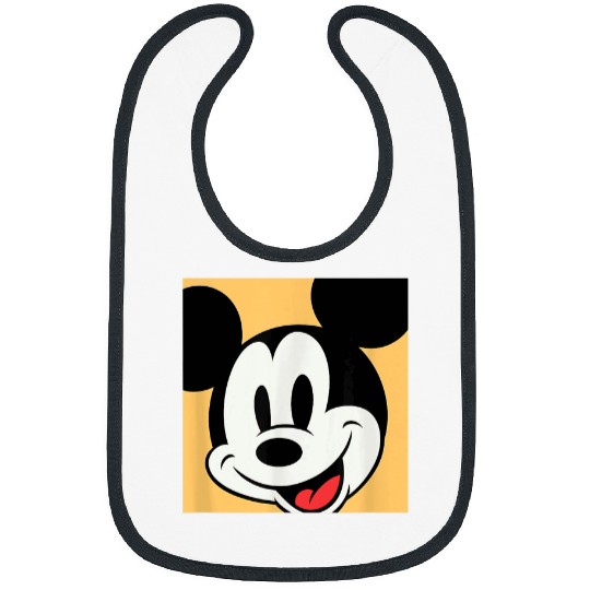 Amazon Essentials Disney Mickey Boxed Portrait Bibs