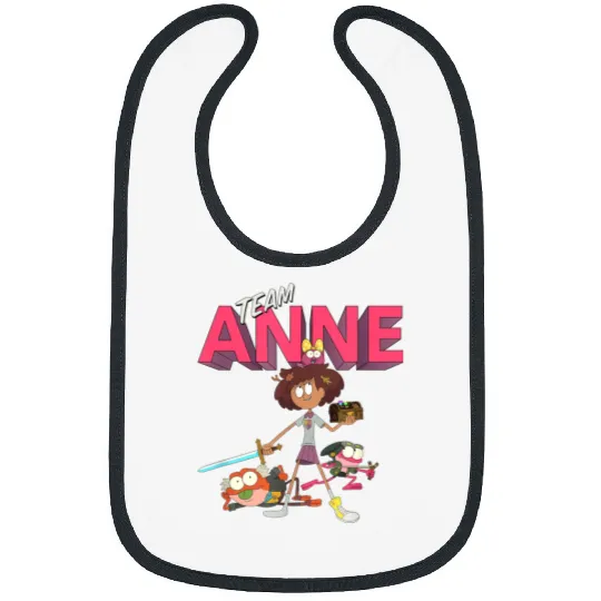 Disney Channel Amphibia Team Anne Bibs