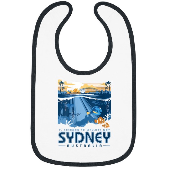 Disneyss Pixars Finding Nemo Sydney Australia Poster Bibs