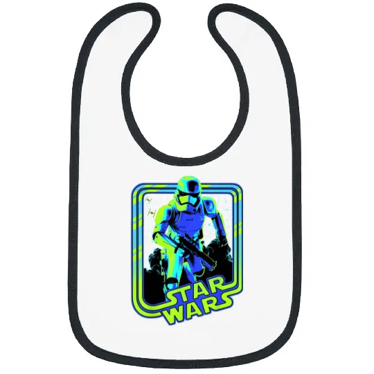 Star Wars Stormtrooper Glow Neon Disney Bibs