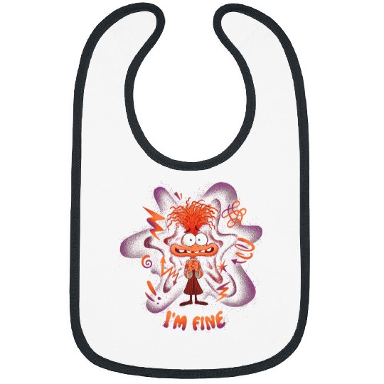 Discover Disney and Pixars Inside Out 2 Emotions Anxiety Bibs