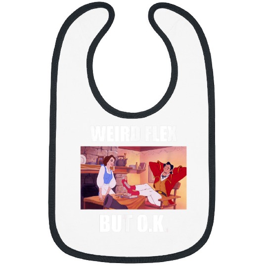 Disney Beauty And The Beast Belle Gaston Weird F Bibs