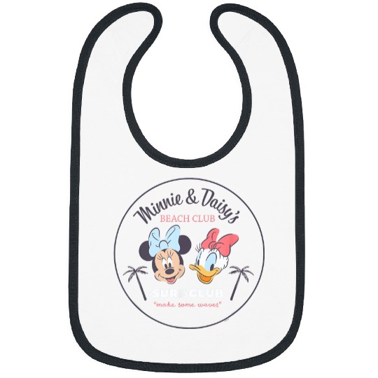Discover Disney Minnie Daisys Summer Beach Vacation Surf Bibs