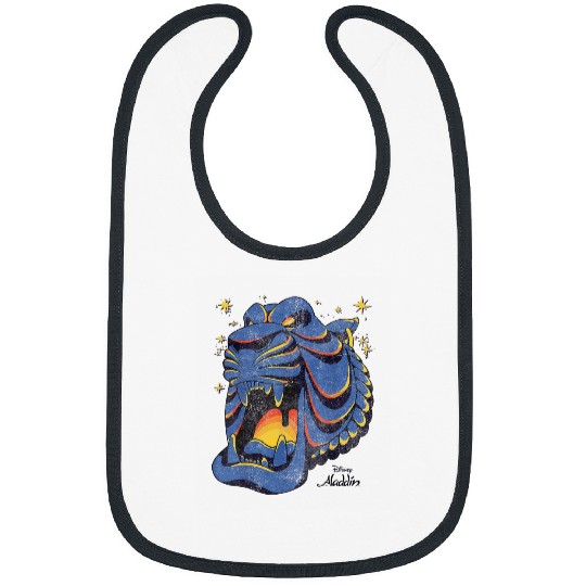Discover Disney Aladdin Rajah Tiger Head Cave Bibs