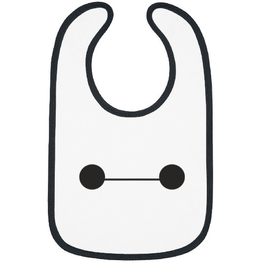 Disney Big Hero 6 Baymax Eyes Halloween Bibs