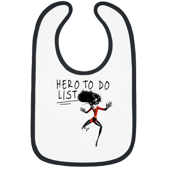 Disney Pixar The Incredibles 2 Violet Hero To Do List Retro Bibs
